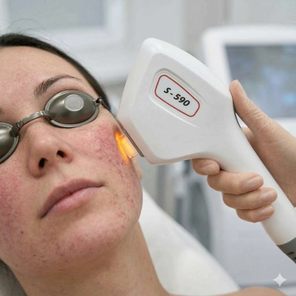 IPL 3D pentru roșeață și vase capilare